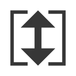 Zoom Vertical SVG Icon